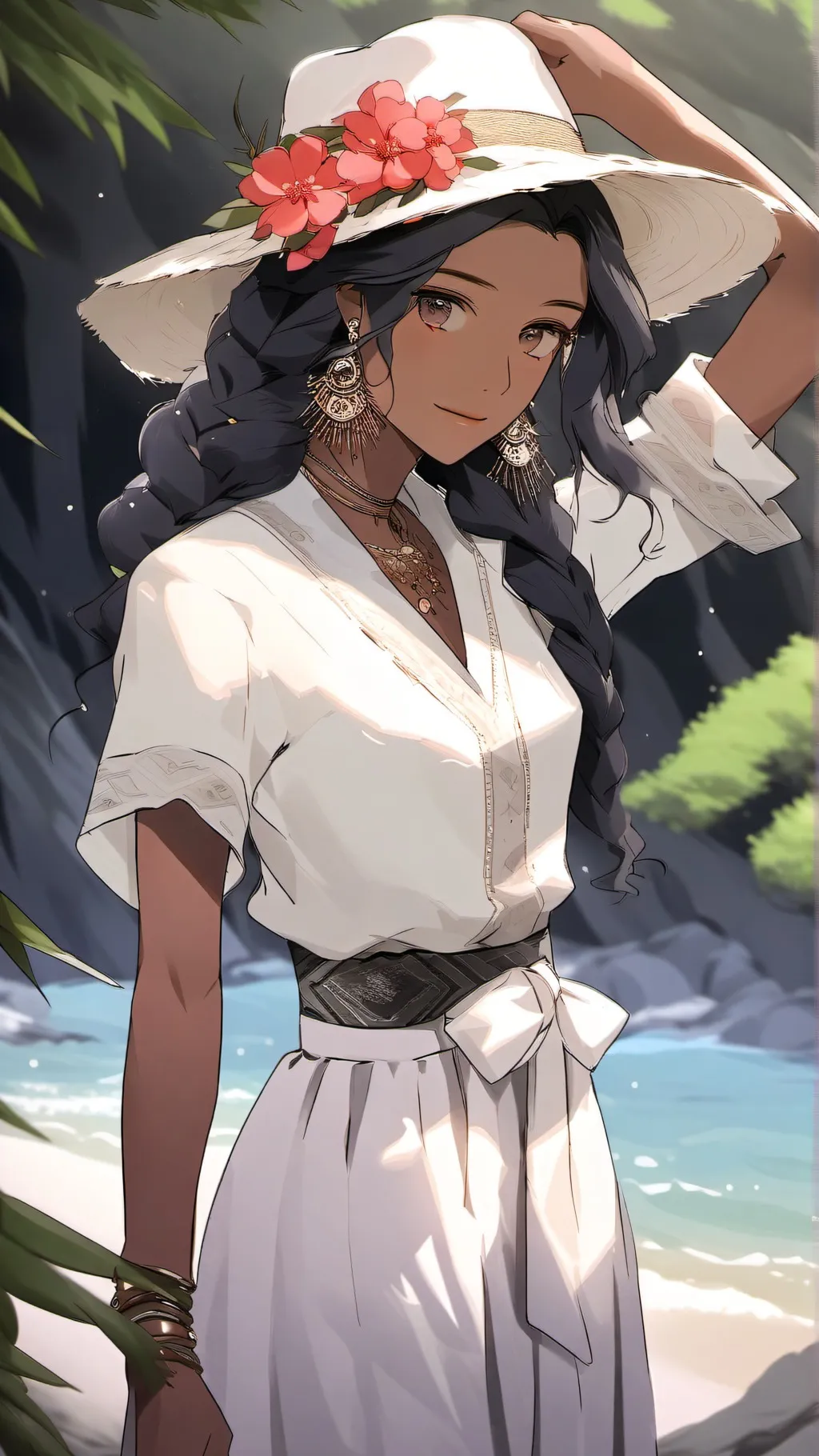 ai character: Lotus  background