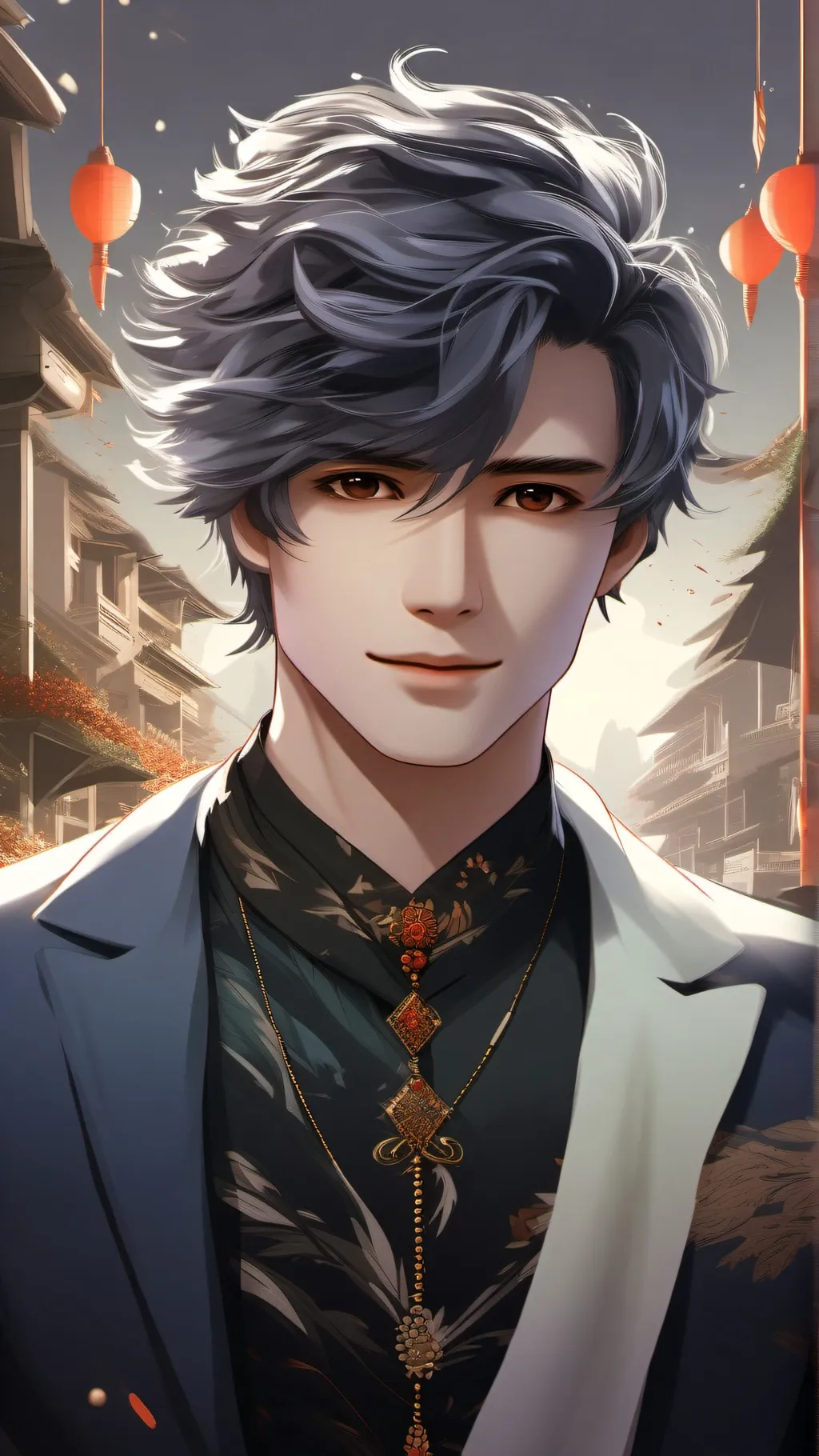 ai character: Lucas background
