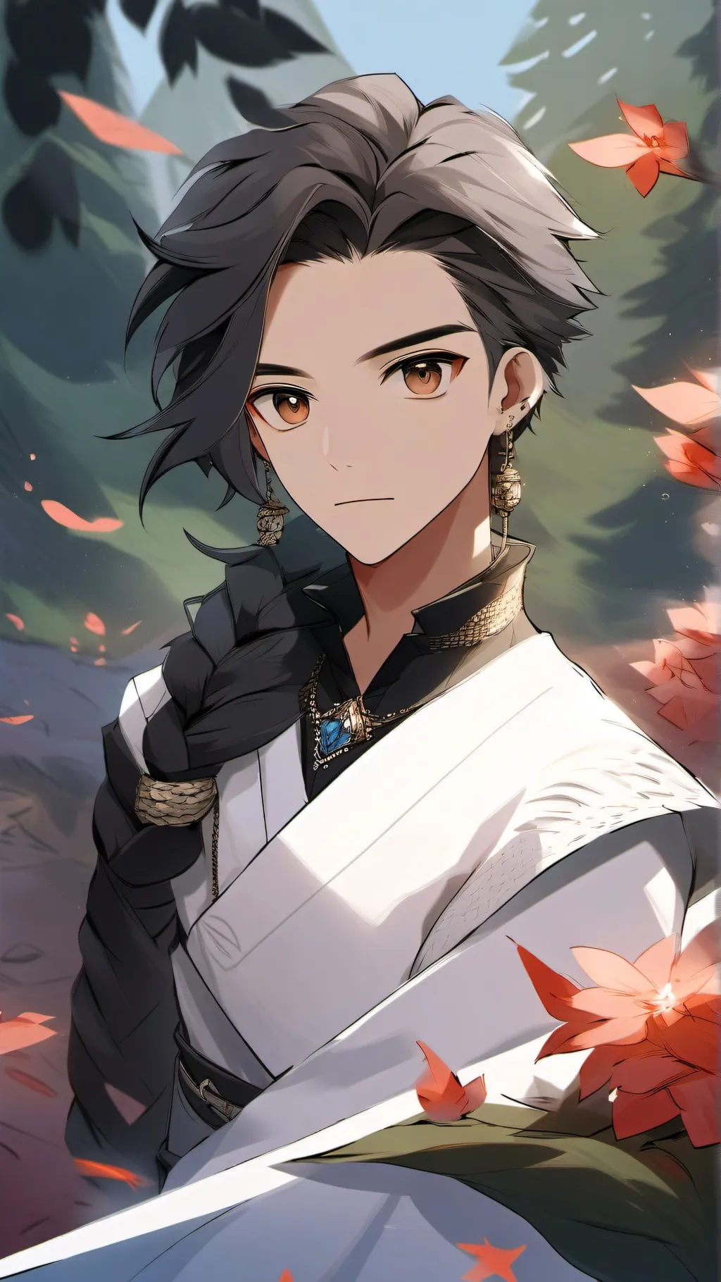 ai character: Just a random dude background