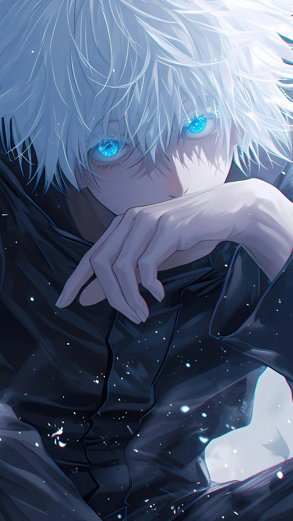 ai character: gojo satouro background