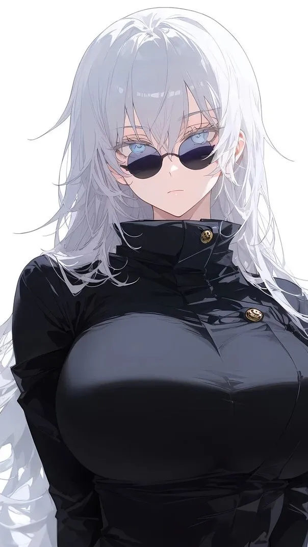ai character: female gojo background