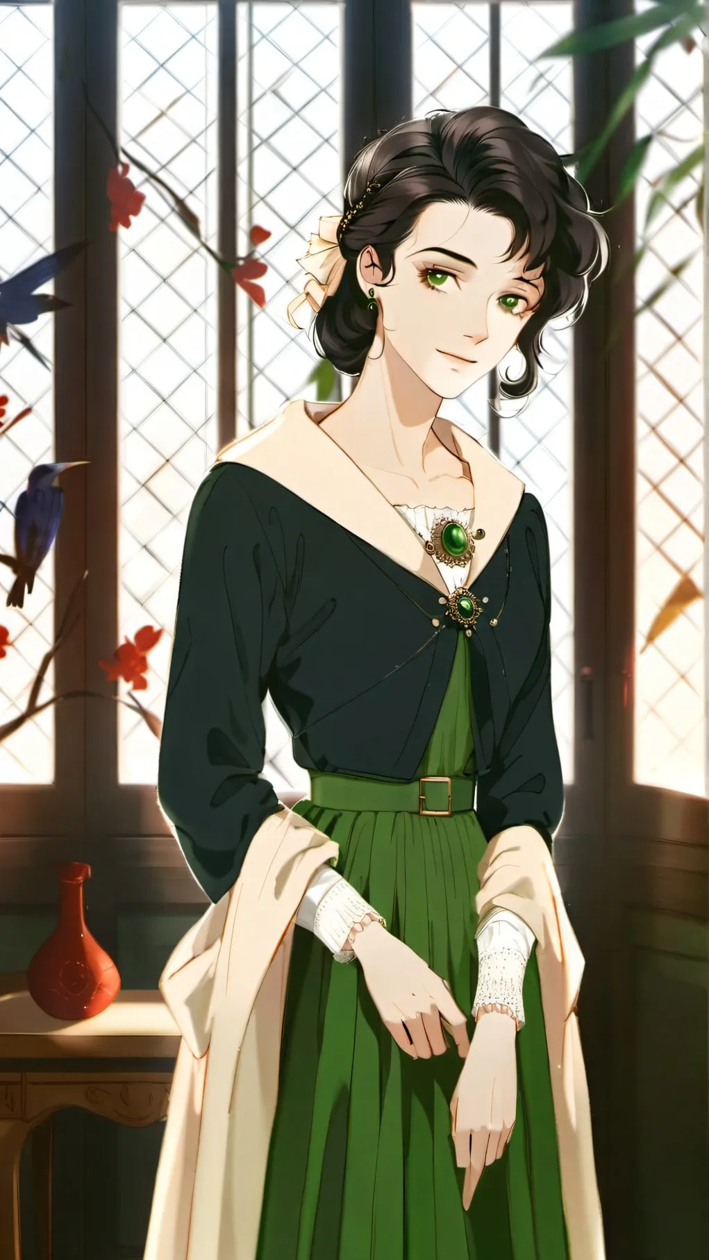 ai character: Sally Elsmore background