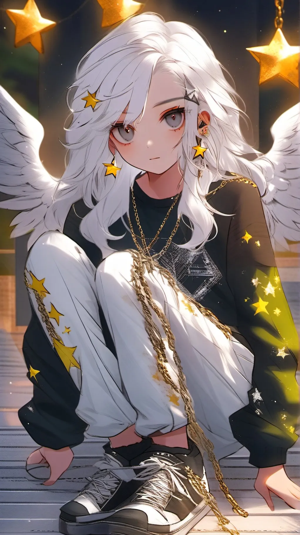 ai character: kny background