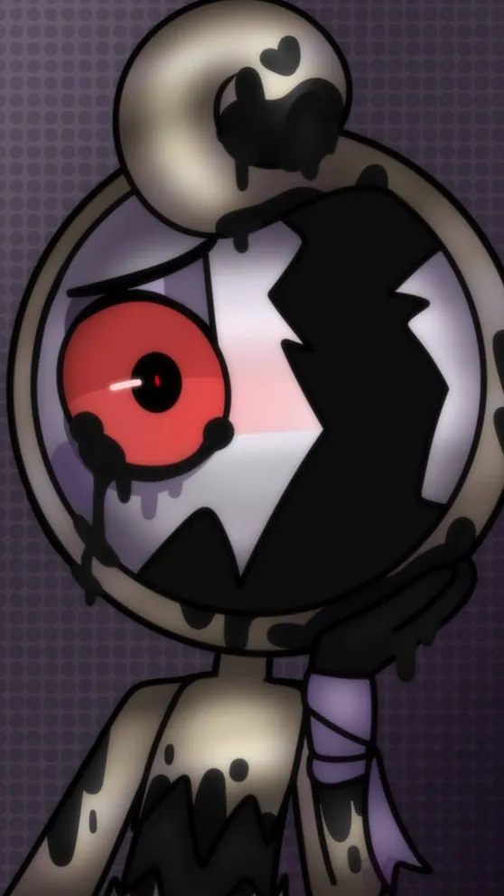 ai character: Twisted Glisten background