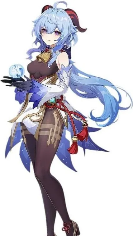 ai character: Ganyu background
