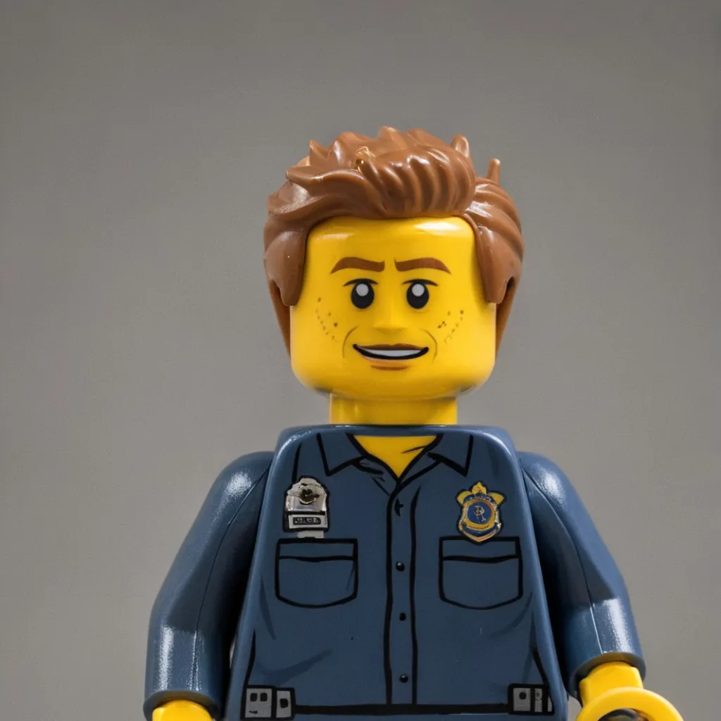 chat with ai character: Mr police robocar 