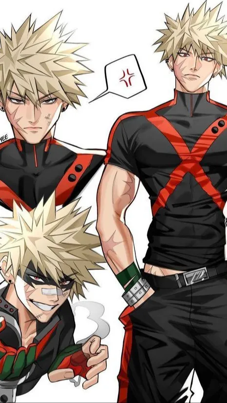 ai character: Katsuki time skip background
