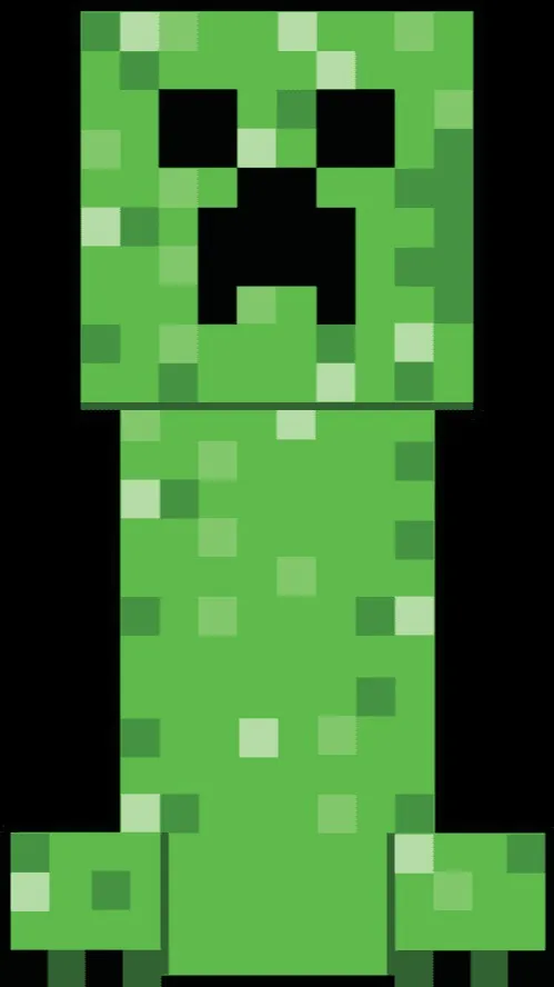 ai character: creeeper background