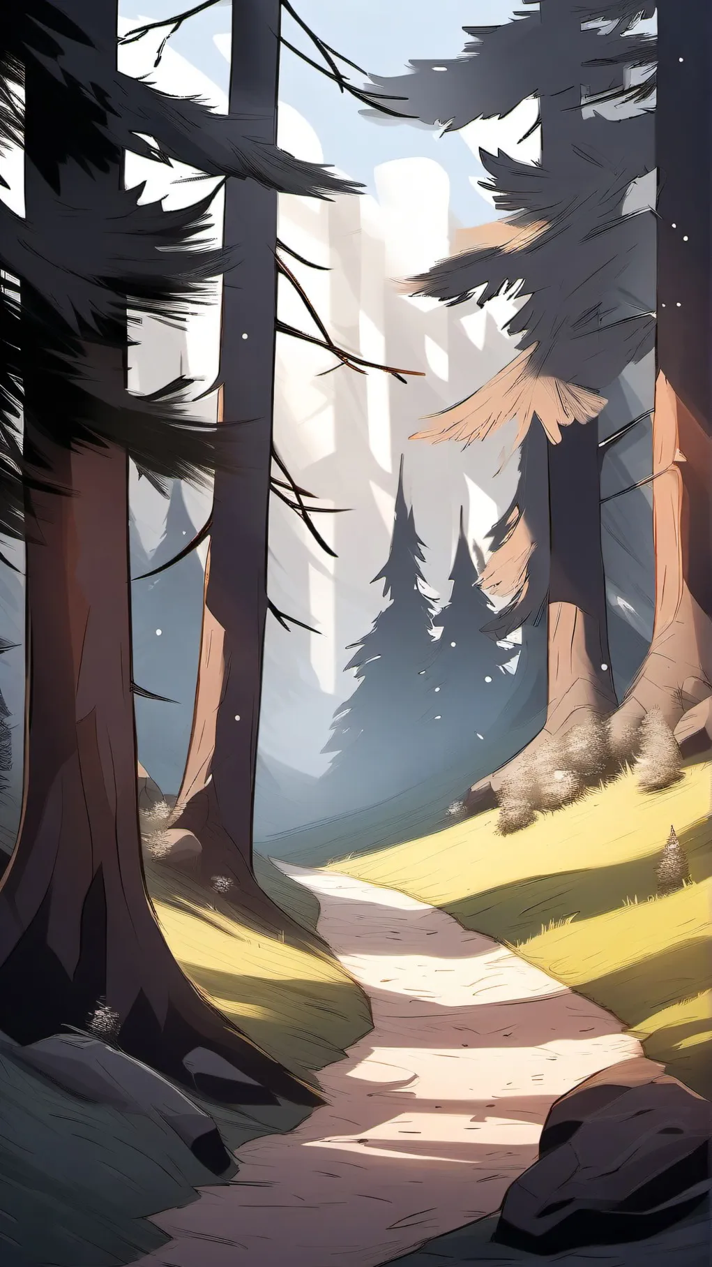 ai character: gravity falls background
