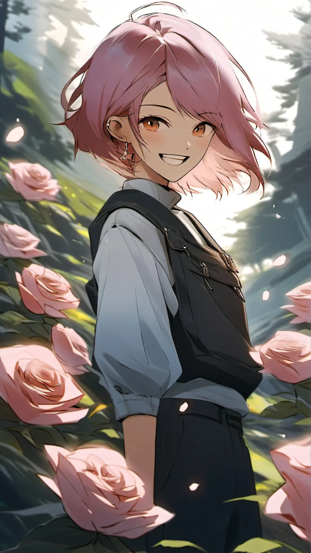 ai character: Nimona background
