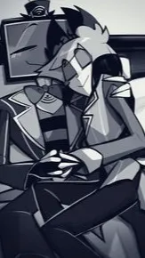ai character: Radiostatic background