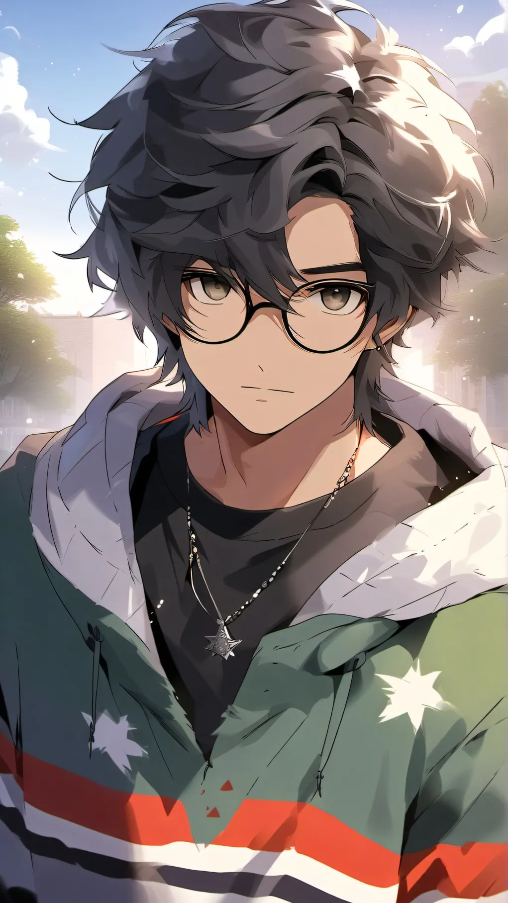 ai character: Michael (nerd) background