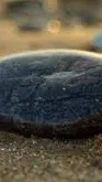 ai character: Roasting pebble background