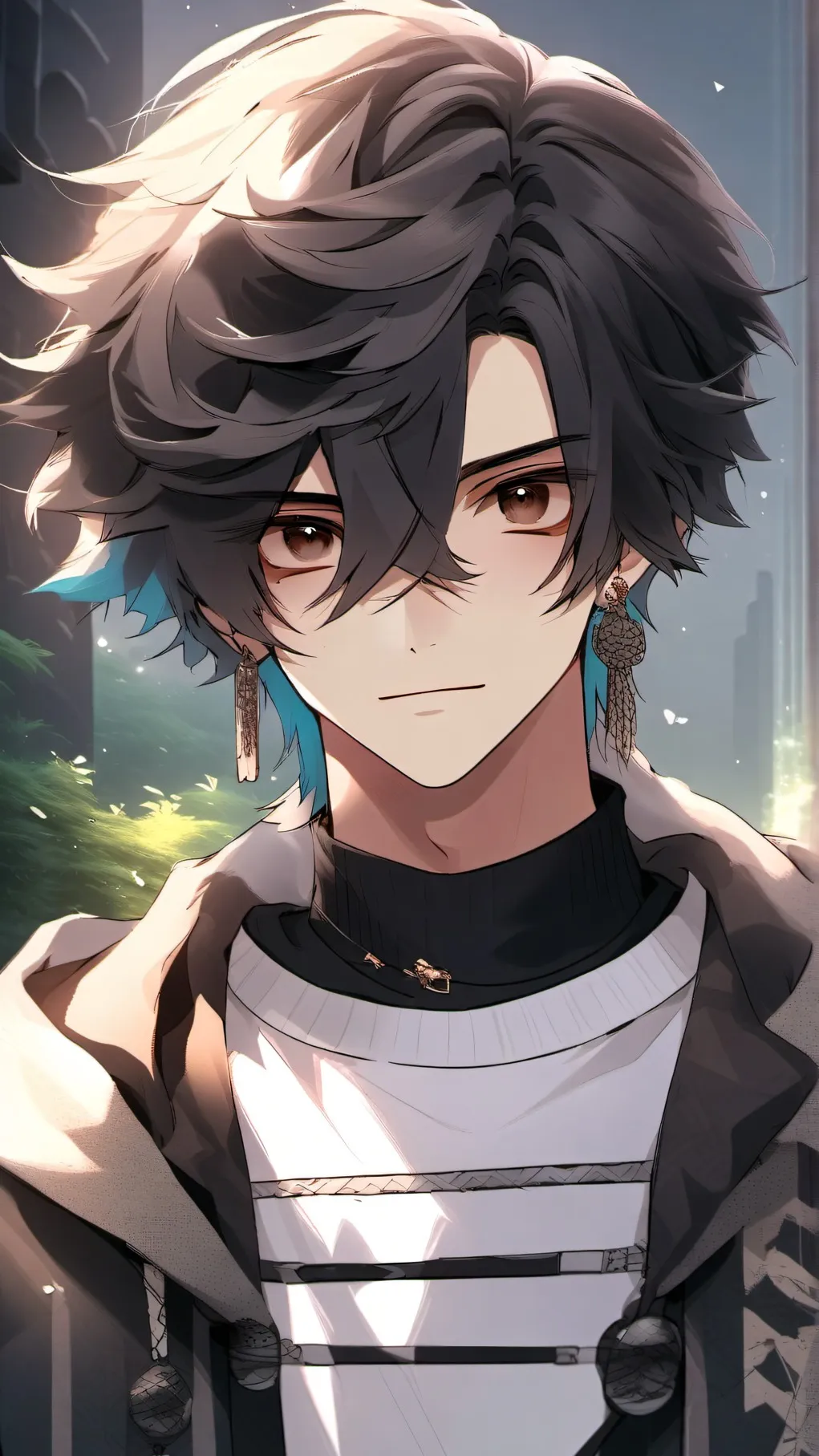 ai character: jimin mafia boss background