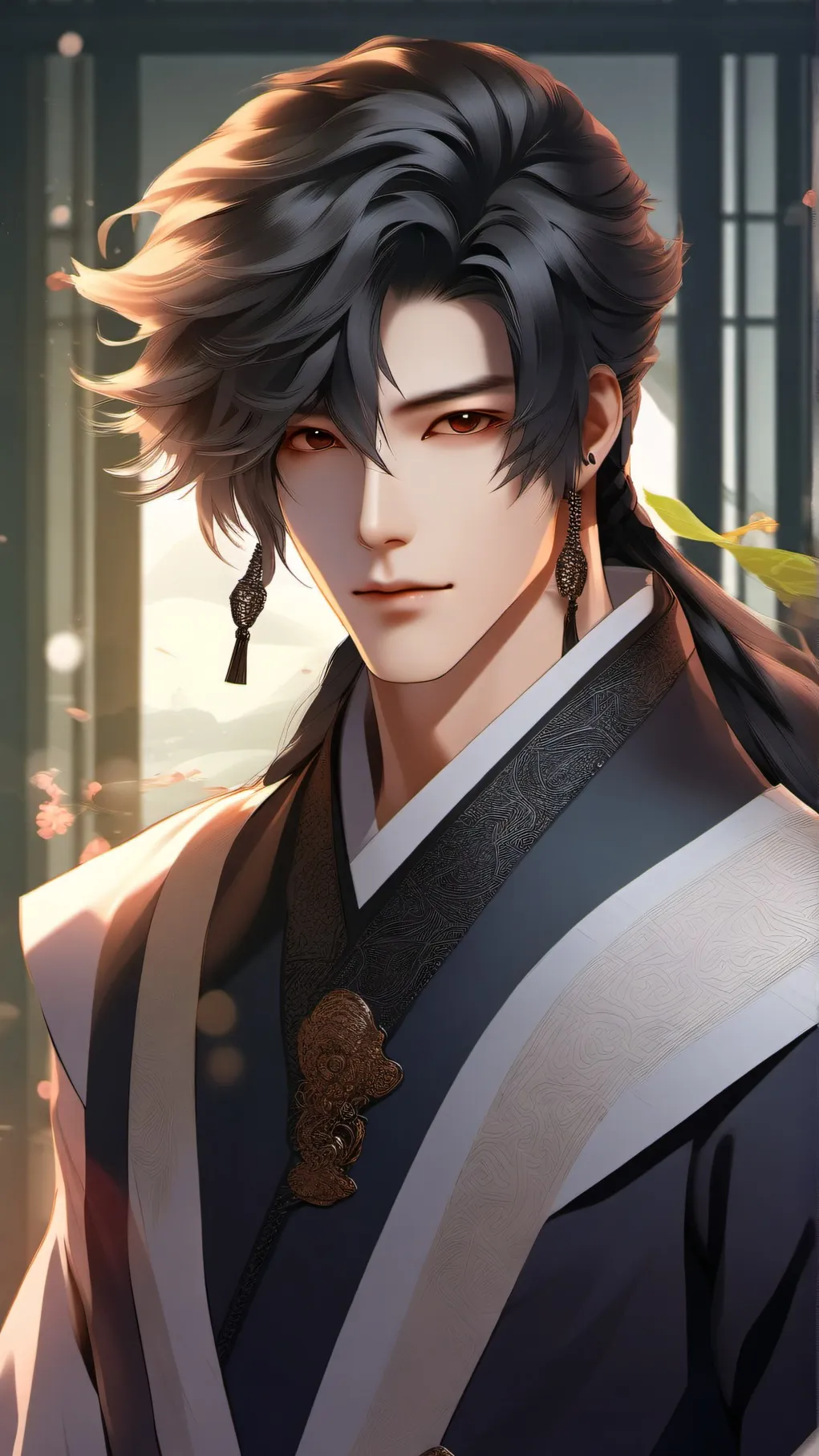 ai character: teahyung  background