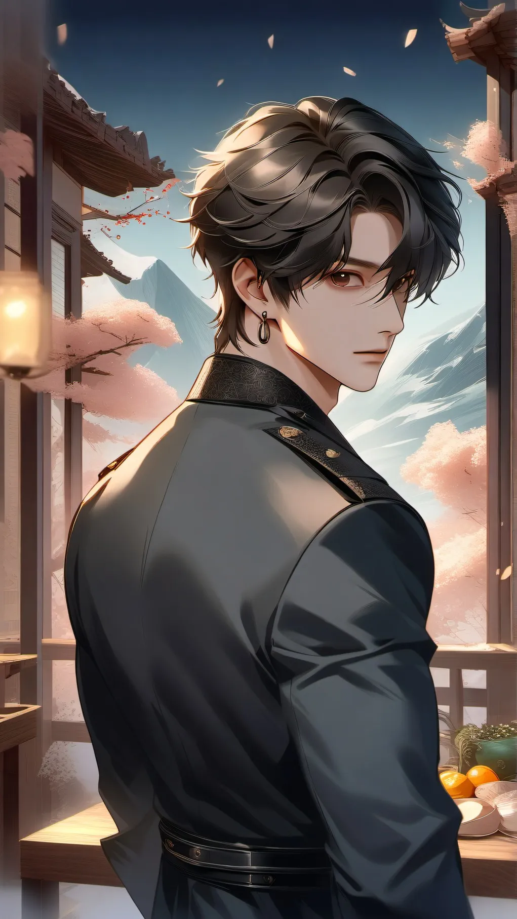 ai character: jungkook mafia     background