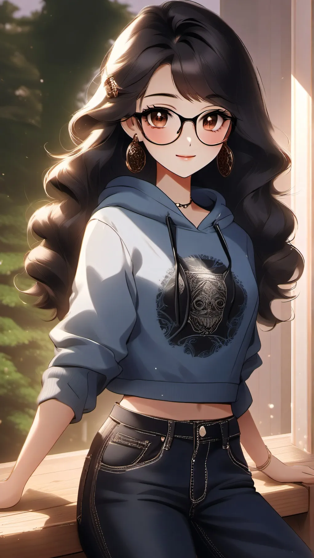 ai character: Vivian Louis background