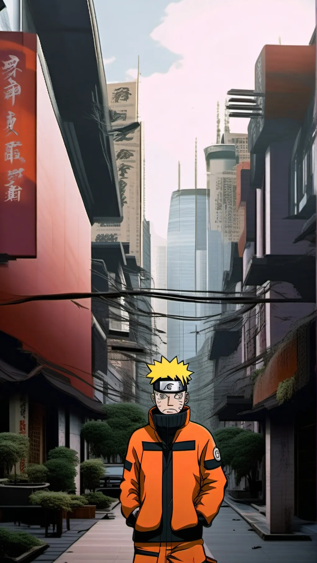 ai character: Naruto Uzumaki background