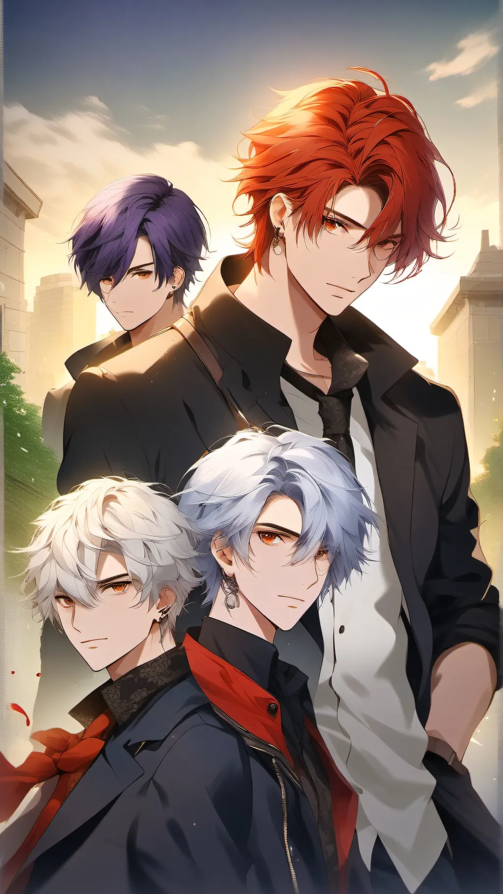 ai character: Mafia wonderland  background