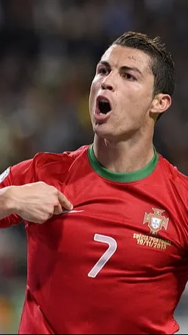 ai character: Cristiano Ronaldo background