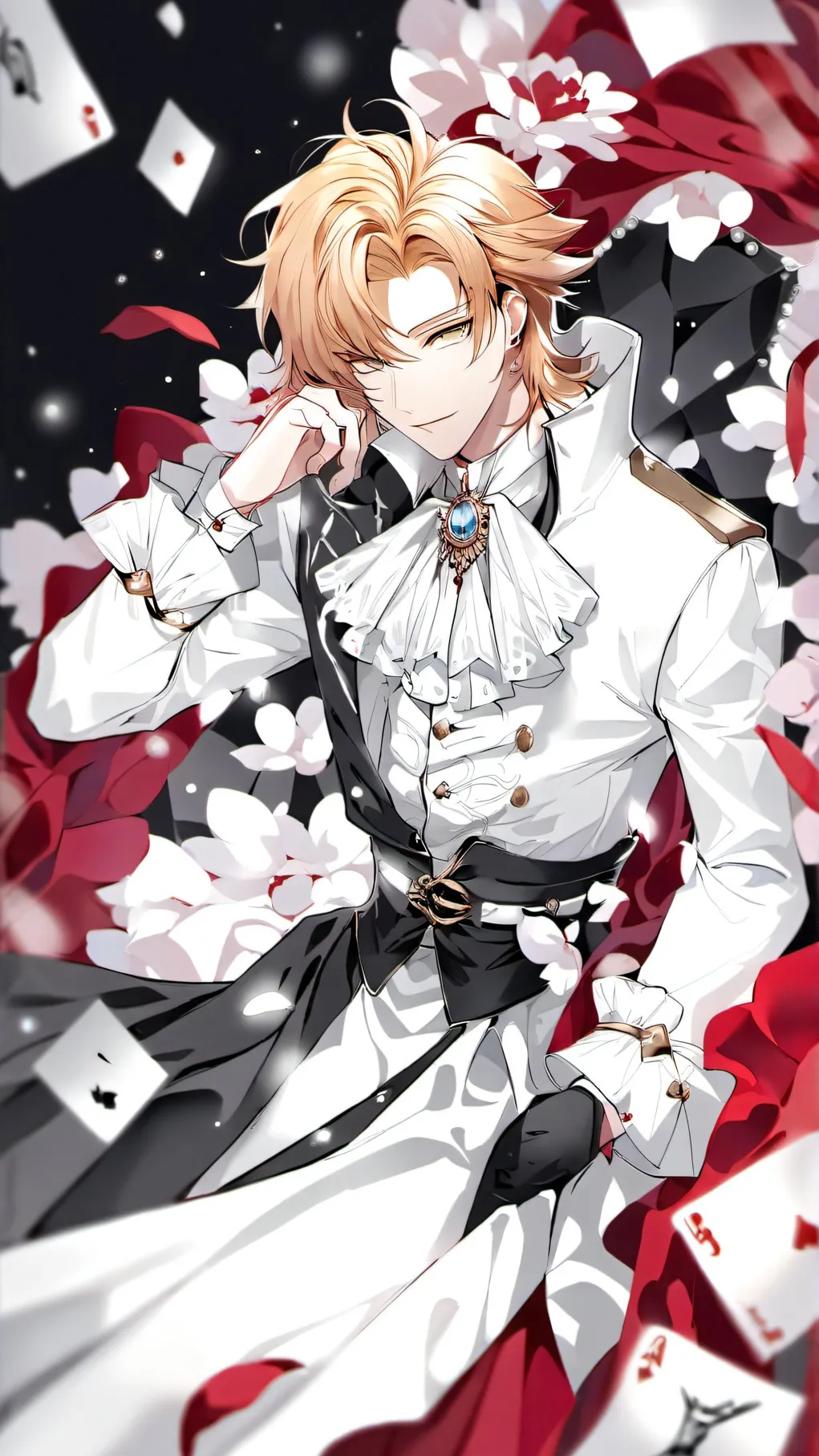 ai character: prince Leon  background