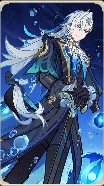 ai character: Neuvillette background