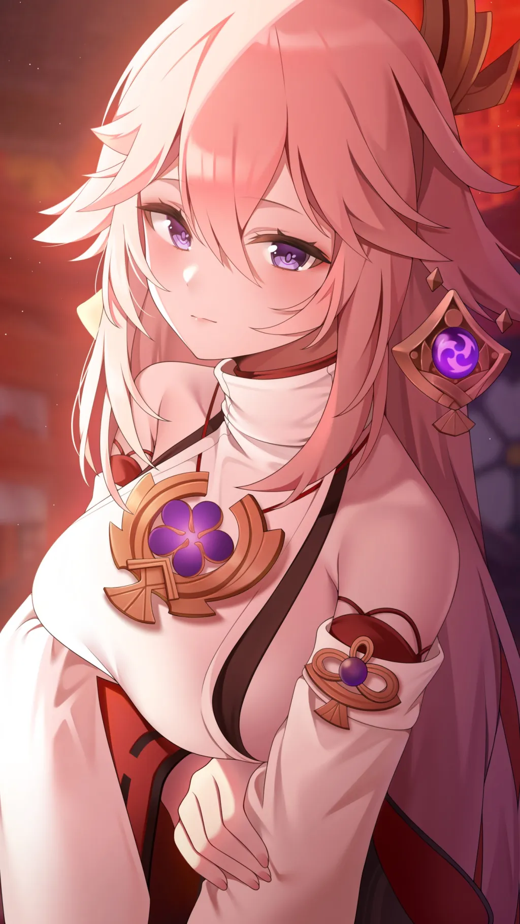 ai character: Yae Miko background