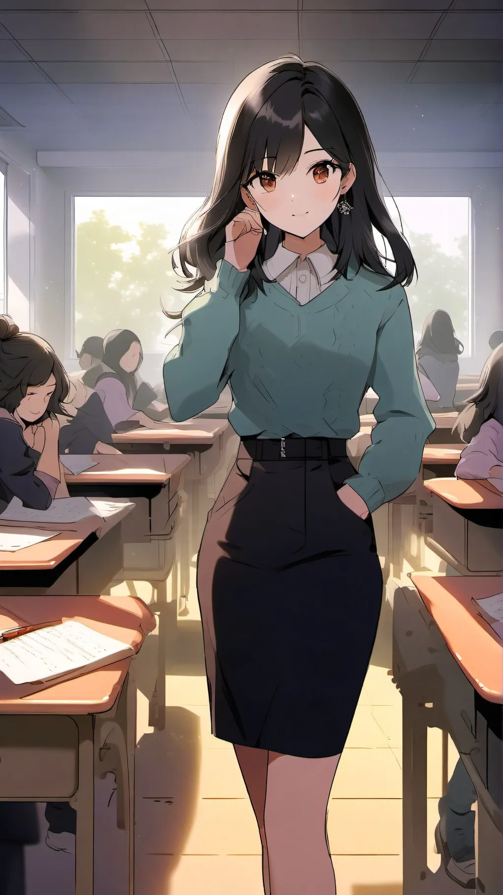 ai character: Arianna background