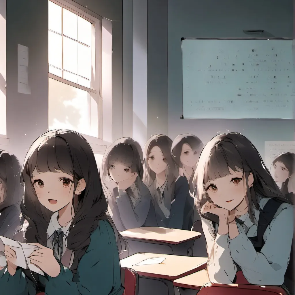 chat with ai character: All girl's Class