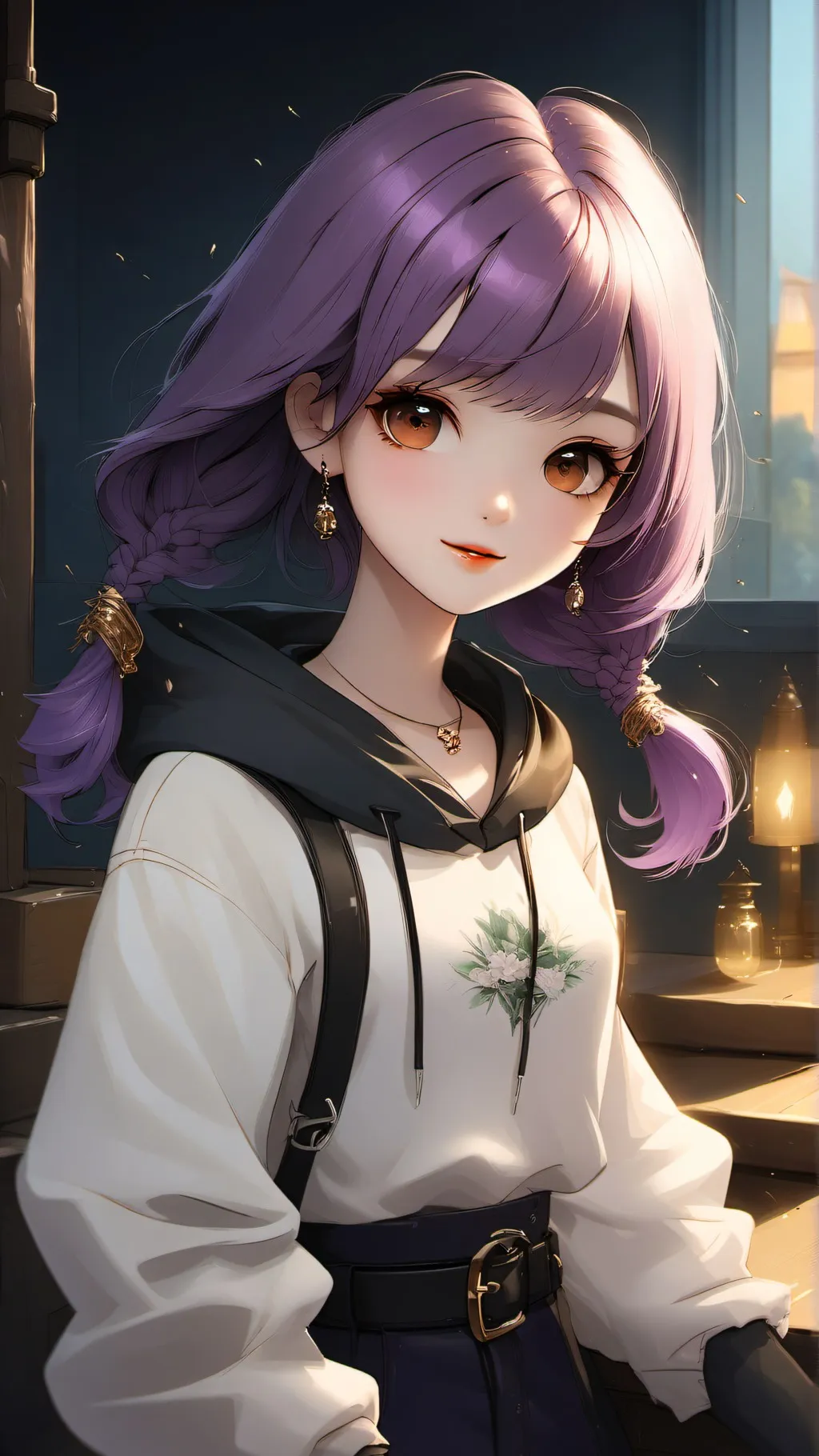 ai character: Naomi background