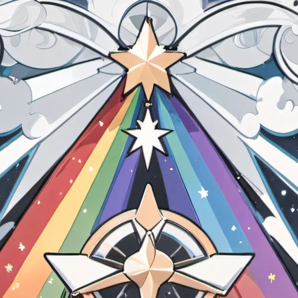 chat with ai character: The Rainbow Sky