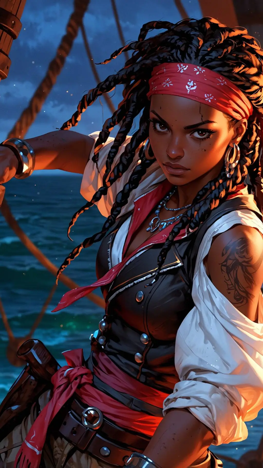 ai character: Amara background