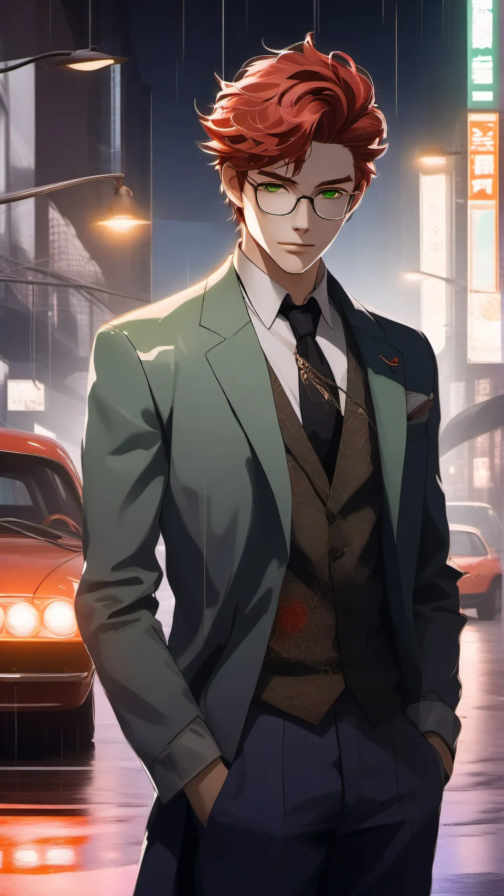 ai character: Carbry O'Byrne background