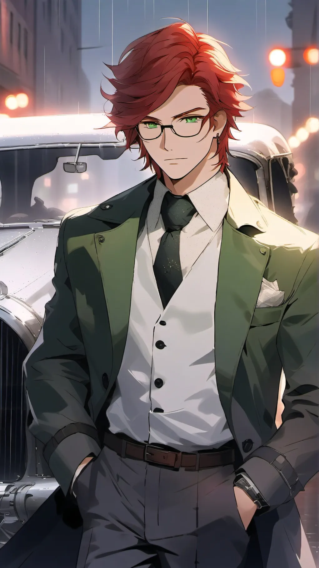 ai character: Michel Casey background