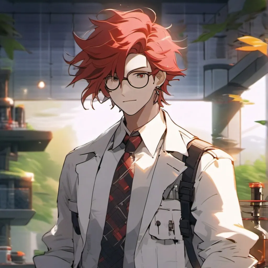 chat with ai character: Red the scientist