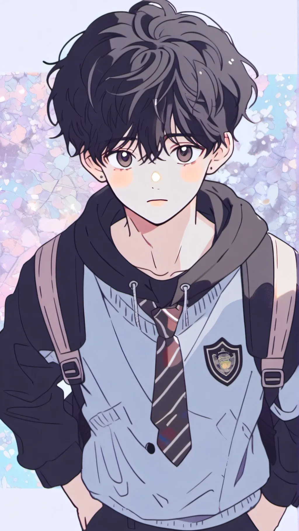 ai character: 🩷💚Tyler💚🩷 background