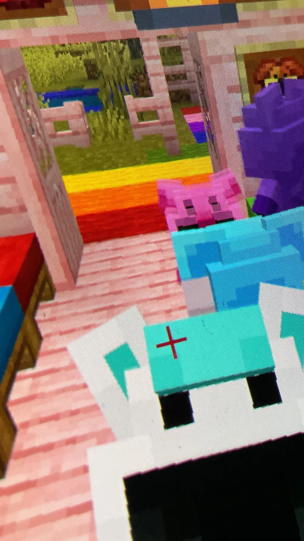 ai character: Smiling Critters background