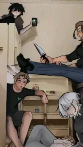 ai character: ZeynSyre_Sleepover background