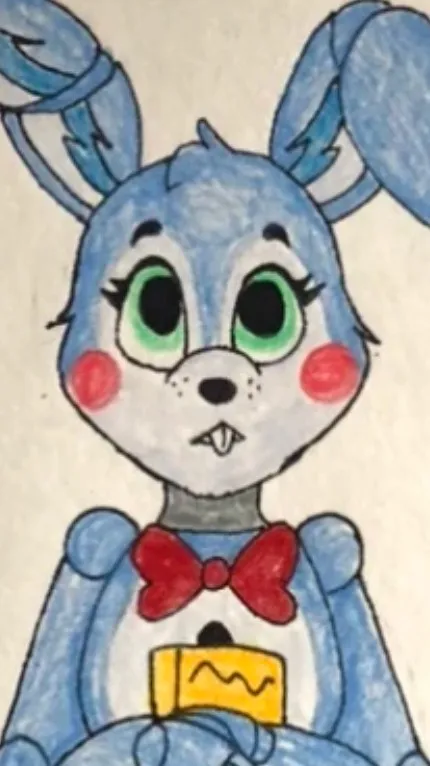 ai character: female toy bonnie background