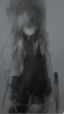 ai character: ghost girl background