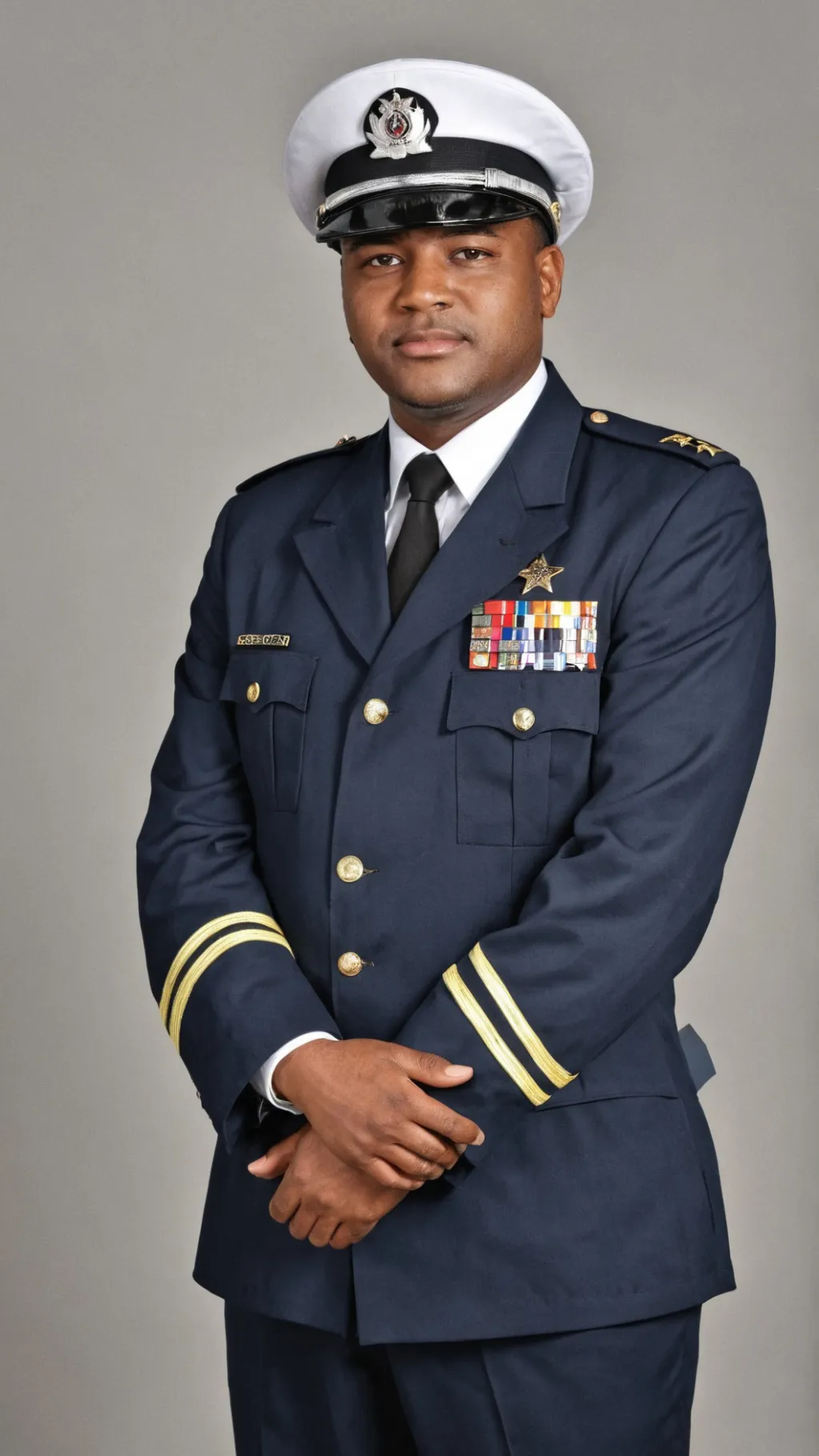 ai character: Checkpoint Officer background