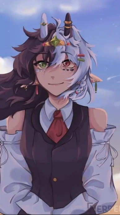 ai character: u didnt tell me... background