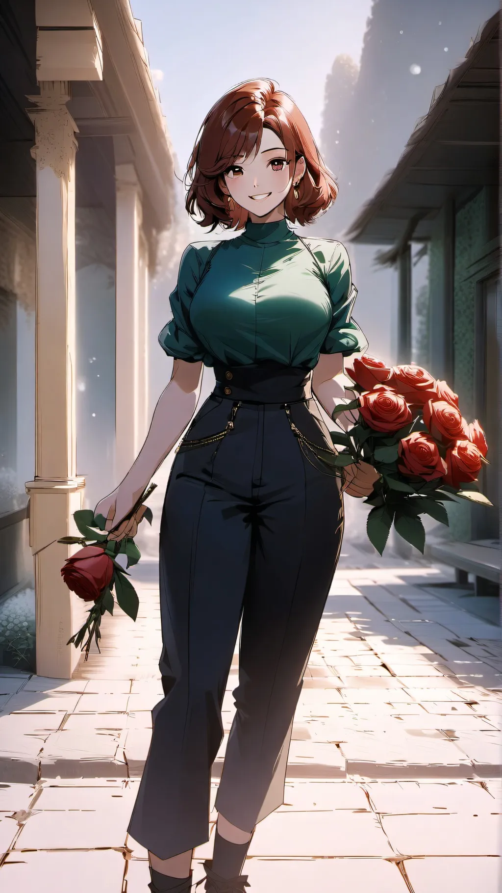 ai character: Lilly background