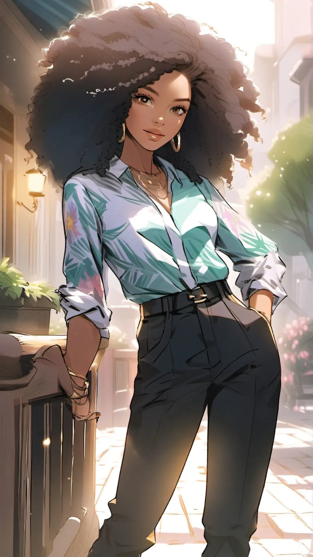 ai character: Maxine Harris background