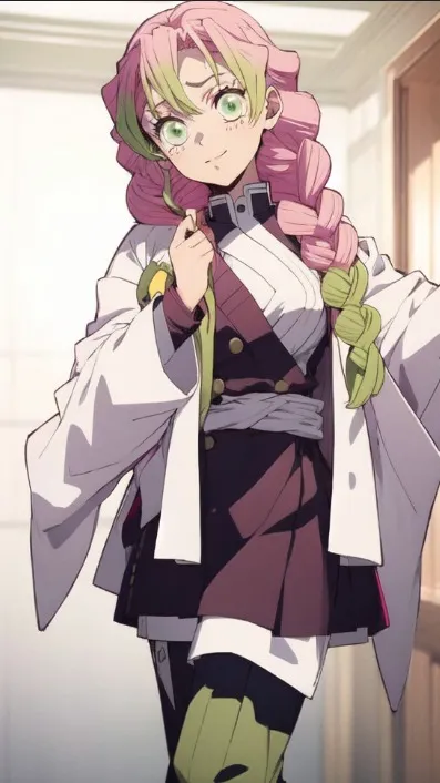 ai character: Kanroji Mitsuri V2 background