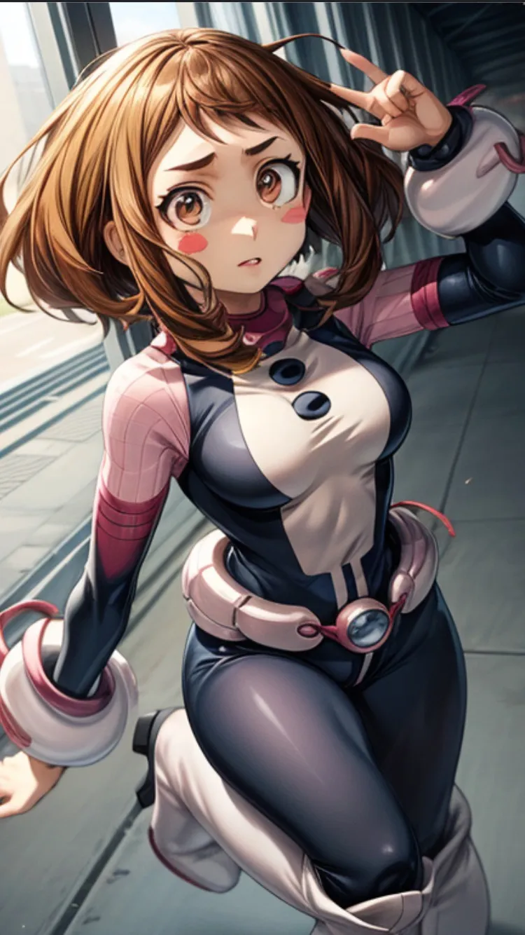 ai character: Ochaco Uraraka background
