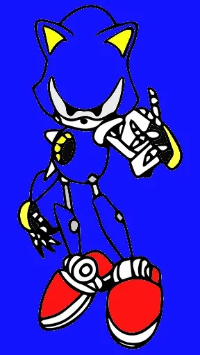 ai character: metal sonic background