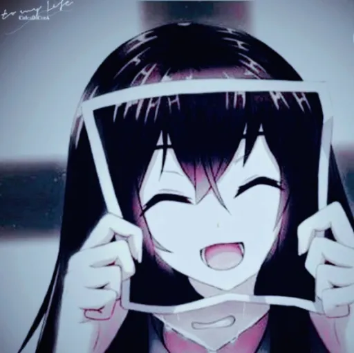 creator sad and happy girl's avatar