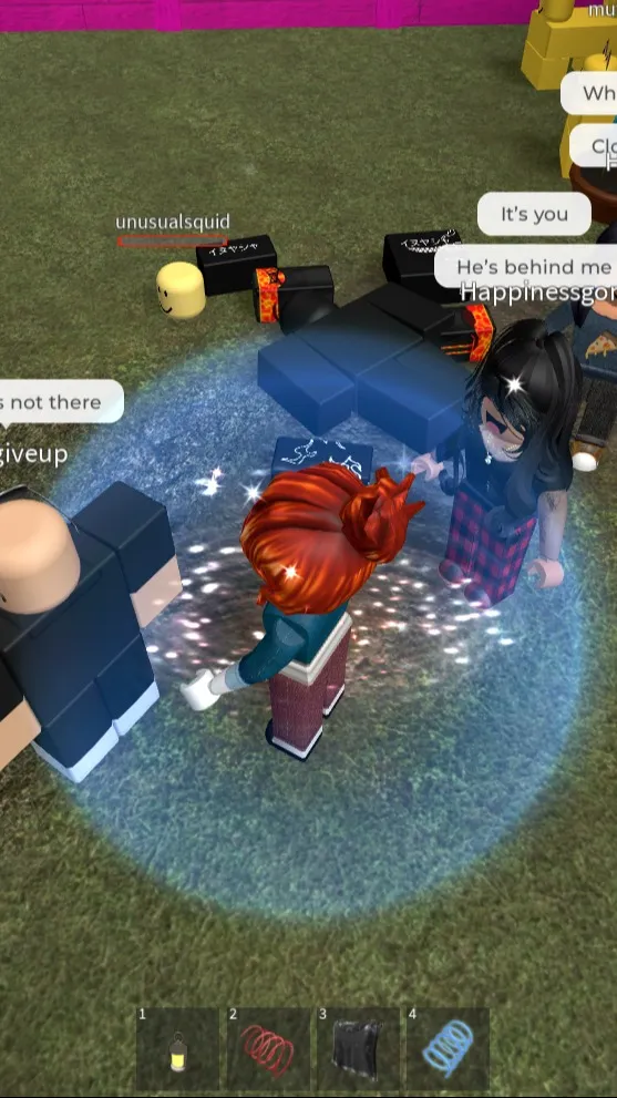 ai character: Freaky roblox💀 background