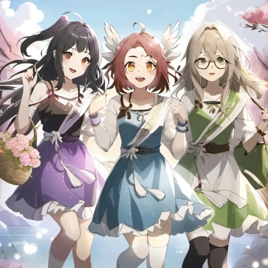 chat with ai character: the popular girls